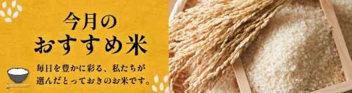 こだわり米商品